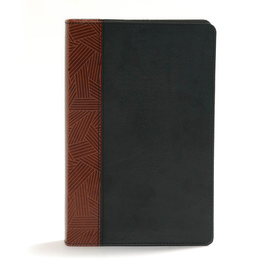 CSB Rainbow Study Bible, Black/Tan Leathertouch... 1462741886 Book Cover