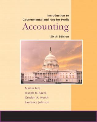 Introduction to Governmental and Non-For-Profit... 0132366355 Book Cover