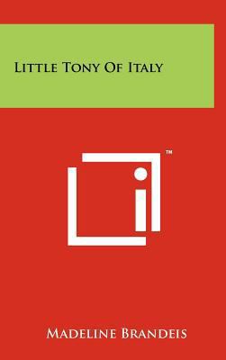 Little Tony of Italy 1258098040 Book Cover