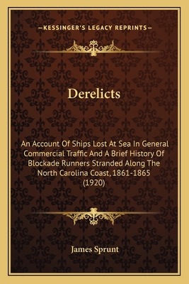 Derelicts: An Account Of Ships Lost At Sea In G... 1164619284 Book Cover