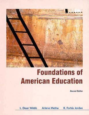 Foundations of American Education 0024249742 Book Cover