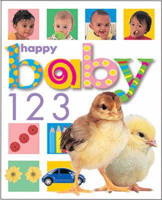 Happy Baby 123 By Priddy, Roger/ Brown, Richard... B00A2M1UM8 Book Cover