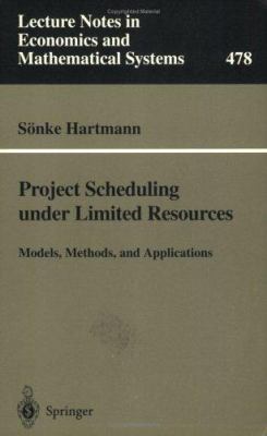 Project Scheduling Under Limited Resources: Mod... 3540663924 Book Cover