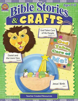 Bible Stories and Crafts 0743970462 Book Cover