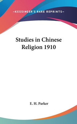 Studies in Chinese Religion 1910 1432615955 Book Cover