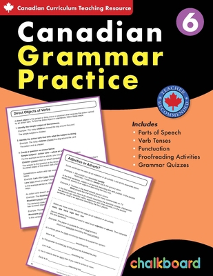 Canadian Grammar Practice 6 1771054077 Book Cover