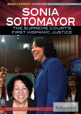 Sonia Sotomayor: The Supreme Court's First Hisp... 1622754352 Book Cover