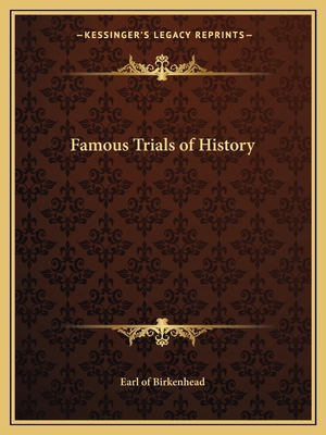 Famous Trials of History 1162608447 Book Cover