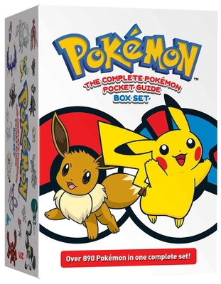 Pokémon: The Complete Pokémon Pocket Guide Box Set 1974741206 Book Cover