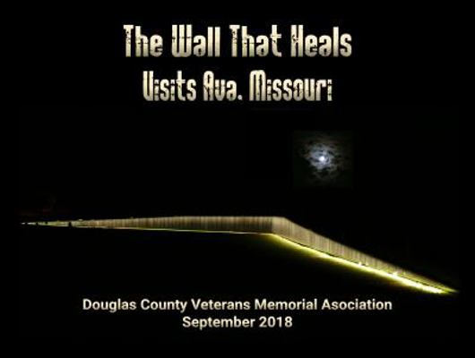 The Wall That Heals Visits Ava, Missouri : September 2018