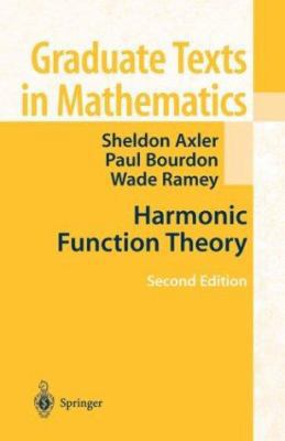 Harmonic Function Theory 0387952187 Book Cover