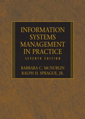 Information Systems Management in Practice 0131854712 Book Cover