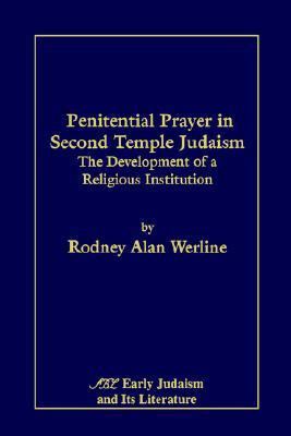 Penitential Prayer in Second Temple Judaism: Th... 078850326X Book Cover