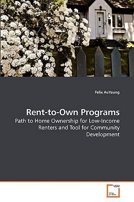 Rent-to-Own Programs 3639037685 Book Cover