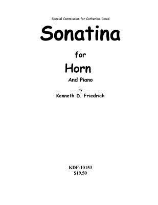 Sonatina for Horn 1546382062 Book Cover