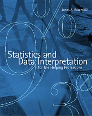 Statistics and Data Interpretation for the Help... 0830415092 Book Cover