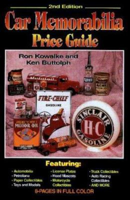 Car Memorabilia Price Guide 0873415221 Book Cover