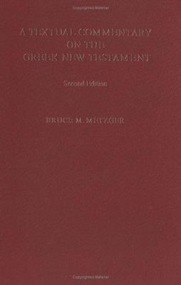 Textual Commentary Greek NT 3438060108 Book Cover