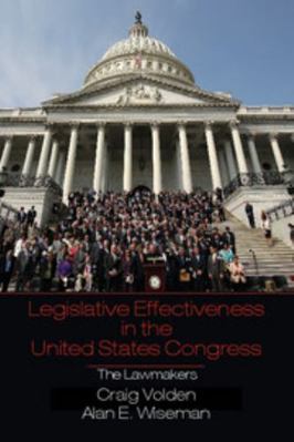 Legislative Effectiveness in the United States ... 0521761522 Book Cover