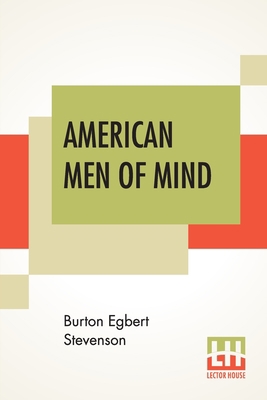 American Men Of Mind 9389821118 Book Cover