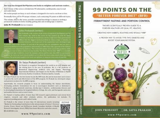 The 99 Points on the Better Forever Diet (BFD): Intermittent Fasting and Portion Control; Created By Following the BFD Program null Book Cover