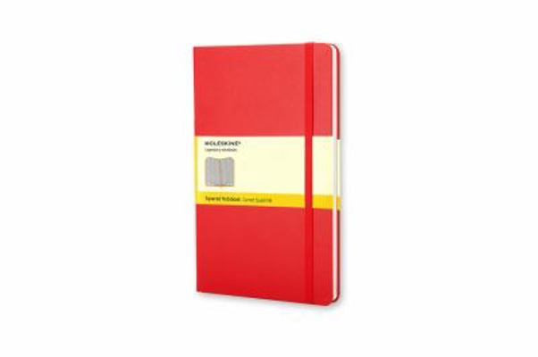 Moleskine Classic Notebook, Large, Squared, Red... 886293033X Book Cover