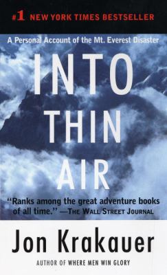 Into Thin Air: A Personal Account of the Mount ... 0307475255 Book Cover