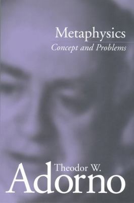 Metaphysics: Concept and Problems 0745622755 Book Cover