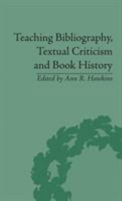 Teaching Bibliography, Textual Criticism, and B... 1851968342 Book Cover