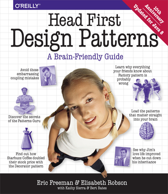 Head First Design Patterns B00CVDPQAS Book Cover