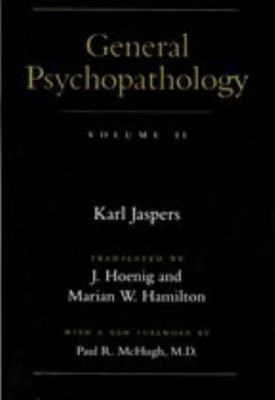 General Psychopathology 0801858151 Book Cover