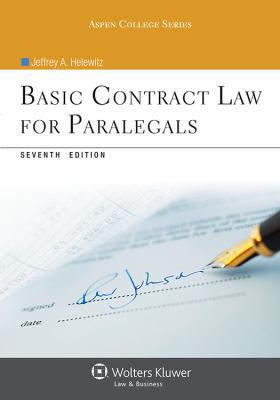 Basic Contract Law for Paralegals, Seventh Edition 1454816457 Book Cover