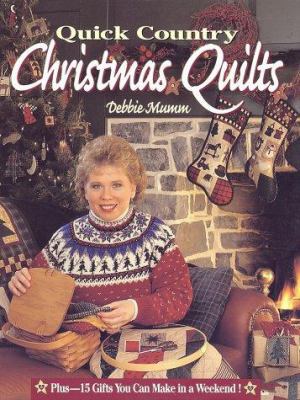 Quick Country Christmas Quilts 0875969860 Book Cover