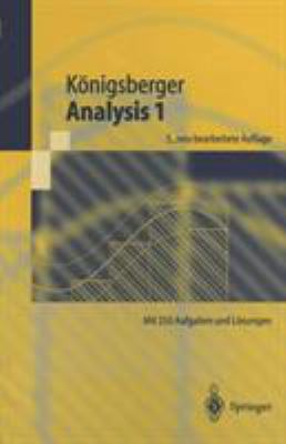 Analysis 1 [German] 3540412824 Book Cover
