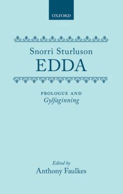 Edda: Prologue and Gylfaginning 0198111754 Book Cover