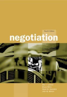 Negotiation 0072432551 Book Cover