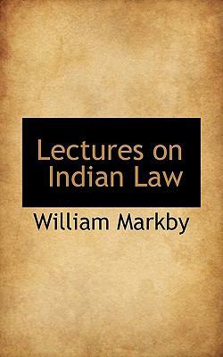 Lectures on Indian Law 1116875020 Book Cover