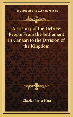 A History of the Hebrew People From the Settlem... 1163345946 Book Cover