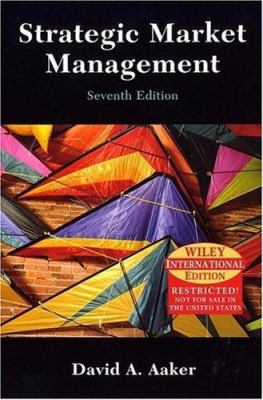 WIE Strategic Market Management 0471659037 Book Cover