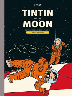 Tintin Moon Bindup 1405295902 Book Cover