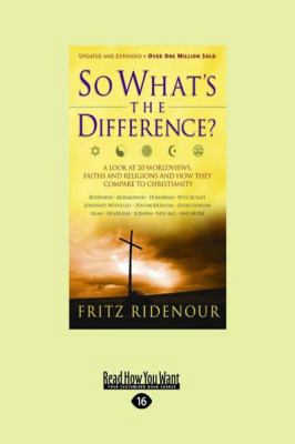 So What's the Difference? (Large Print 16pt) [Large Print] 1459607074 Book Cover