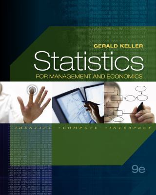 Statistics for Management and Economics B007D3BRMM Book Cover