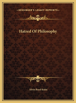 Hatred Of Philosophy 1169451861 Book Cover