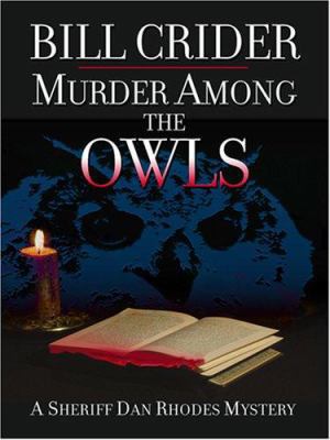 Murder Among the Owls [Large Print] 0786294752 Book Cover