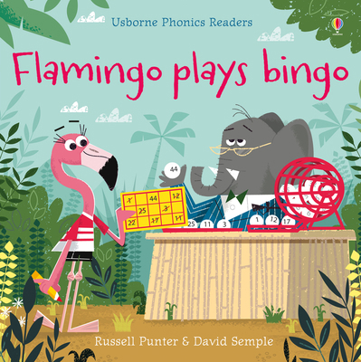 Flamingo plays bingo            Book Cover