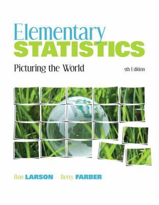 Elementary Statistics: Picturing the World Plus... 0321891872 Book Cover