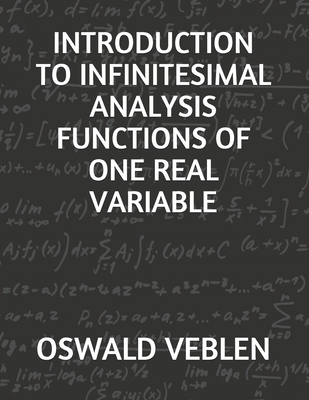 Introduction to Infinitesimal Analysis Function... 1693170442 Book Cover