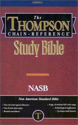 Thompson Chain-Reference Bible-NASB 0887072275 Book Cover