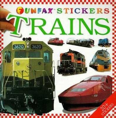 Vehicle Stickers: Trains 0789443201 Book Cover