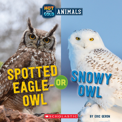 Spotted Eagle-Owl or Snowy Owl (Wild World: Hot... 1338799428 Book Cover